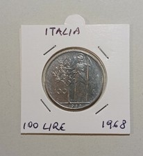 Italia 100 lire, 1968  -  km