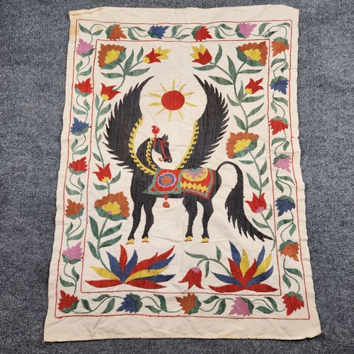 Vintage uzbeko suzani - uzbeko,
