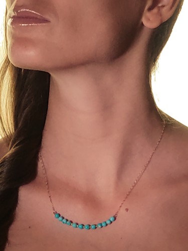 Collana catenina girocollo - collana,