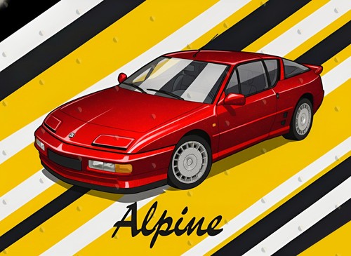 Alpine a610 renault - alpine,