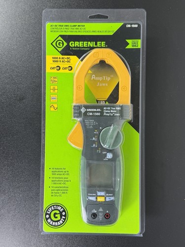 Greenlee 1560 true rms - true,