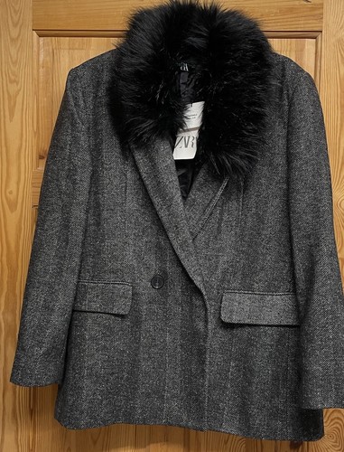 Giacca zara nero grigio - giacca,