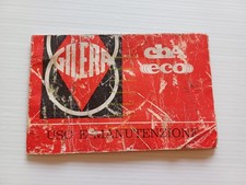 Gilera 50 CBA-Eco 1982 manuale uso manutenzione libretto istruzioni originale