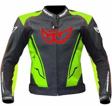 BERIK Giacca Da Motociclista In Pelle Corsa Uomo Motociclistica Giacca Pelle 58