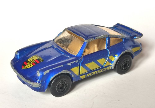 Matchbox porsche turbo blu - matchbox,