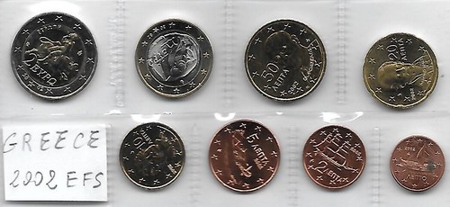 Serie euro grecia sciolte - serie,