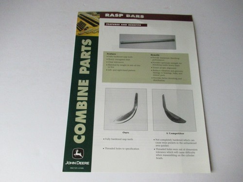 John deere mietitrebbia raspa - deere,