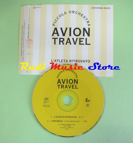 Singolo avion travel - cd,