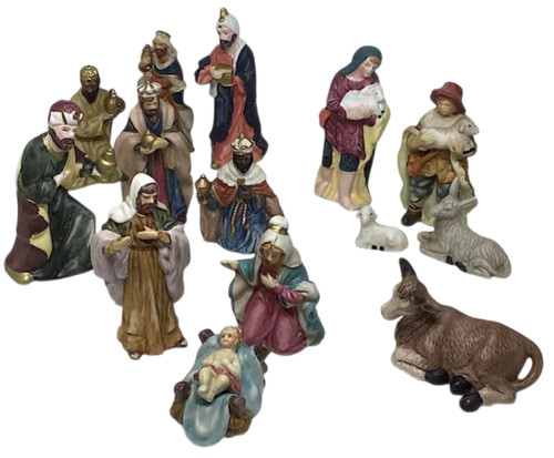 Set natività porcellana - set,