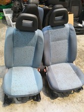 SEDILI ANT. COPPIA PER FIAT PANDA 169  (03-09)  Azzurri Ottime Condizioni