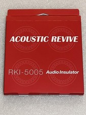ACOUSTIC REVIVE RKI-5005 Isolatore Audio 4pz Controllo Vibrazioni Silicone Pad