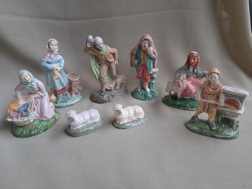 Lotto statuine presepio - lotto,