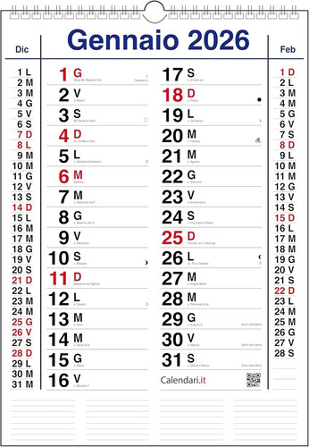 Nuovo calendario 2026 olandese - nuovo,