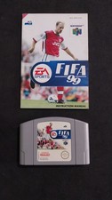 FIFA 99 NINTENDO 64 N64 PAL MULTI USATO CASSETTA E MANUALE
