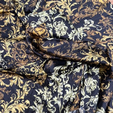 Tessuto in Seta Versace Mood