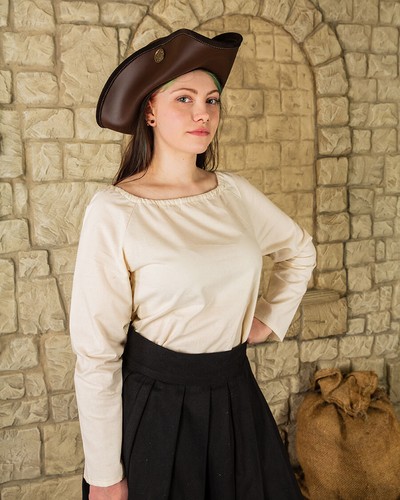 Camicia amelia cotone naturale - amelia,