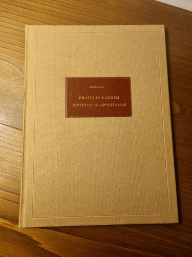 Acciajoli oratio laudem - in,