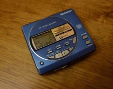 Registratore MD Sharp MD-MT20H, MD Walkman. MINIDISCO REGISTRATORE PORTATILE