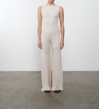 Enza Costa Silk Knit Bias Pant