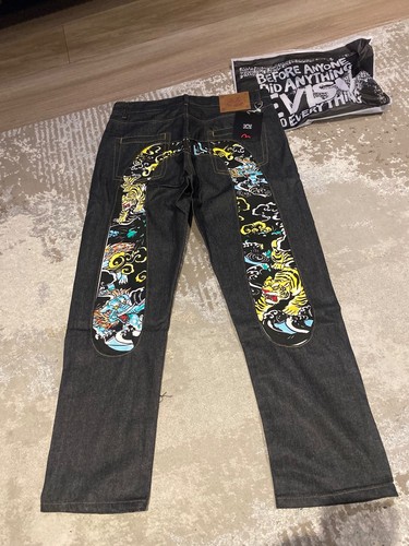 Jeans denim uomo evisu - denim,