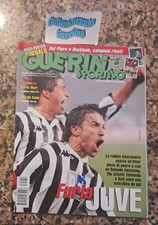 Guerin Sportivo 44 1998-Del Piero-Juve-Edmundo-Vieri-Calciomondo-POSTER