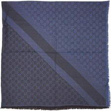 Gucci GG Motif lana seta stola