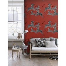 Rot fliegend Abstrakt Springen