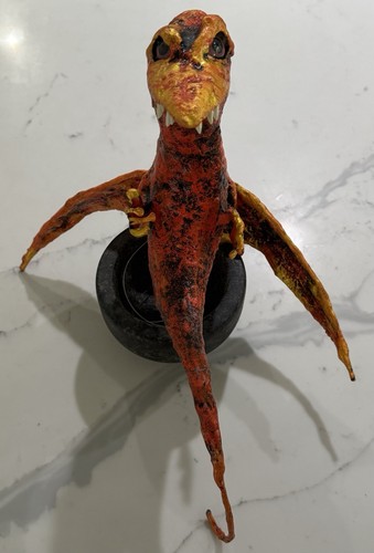 Scultura viverna lava - di, lava"