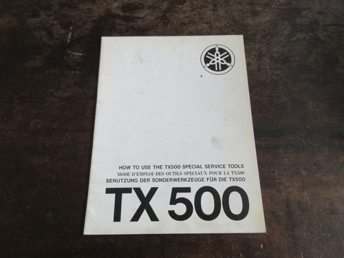 Yamaha tx500 oem - oem, special