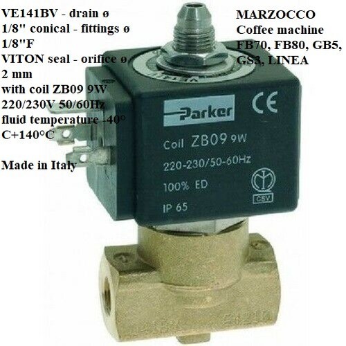 Marzocco elettrovalvola parker - marzocco,elettrovalvola,