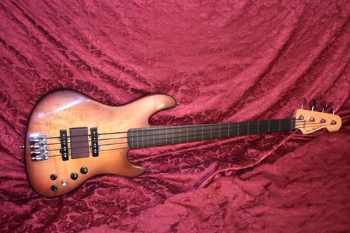 Jazz bass fretless - , hand