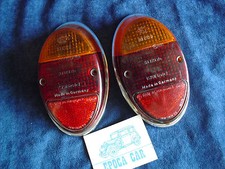VW MAGGIOLINO  61-67  FANALI  TAIL LIGHT LENSES  HELLA KAFER BEETLE USED 