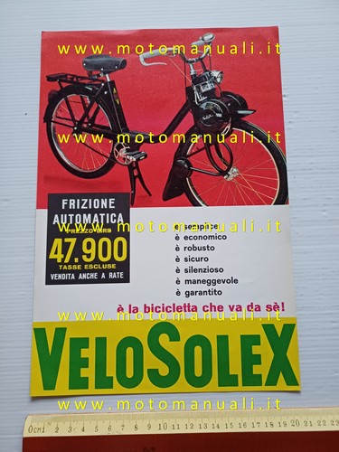 Velosolex 1964 depliant - velosolex,