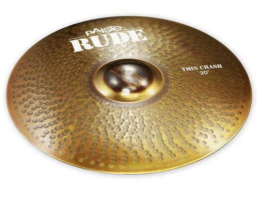 Paiste rude thin crash - rude, 20"