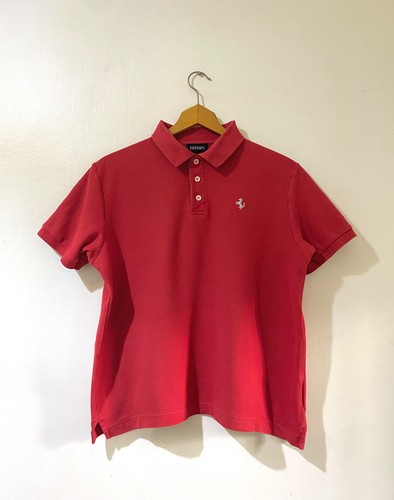 Polo rossa ferrari racing - rossa,