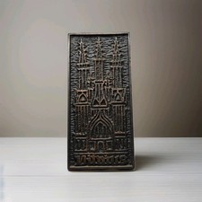 Targa in bronzo vintage Chiesa