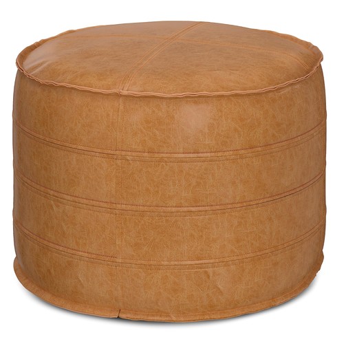 Brody round pouf inch wide - round,