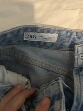 Zara Women's Light Blue Denim
