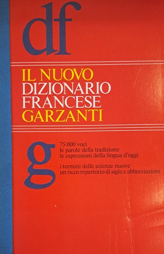 Dizionario garzanti - dizionario,