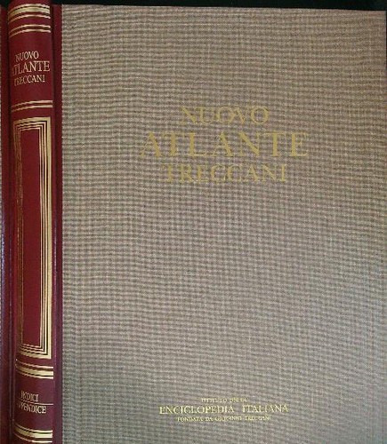 Nuovo atlante treccani - nuovo, indici