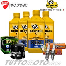 Tagliando DUCATI Scrambler Sixty2 400 2017 2018 Olio Bardahl XTM Filtro Candele