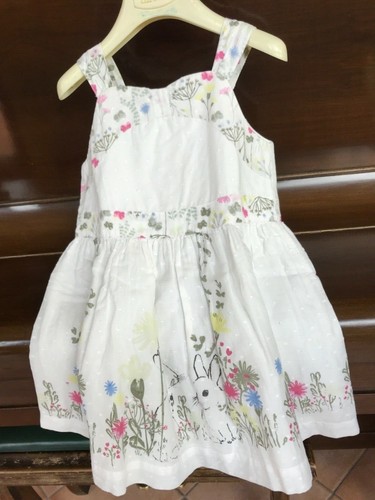 Vestito bimba george bianco - bimba,