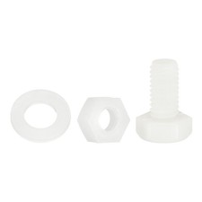 Screws and nuts M6x12mm with
