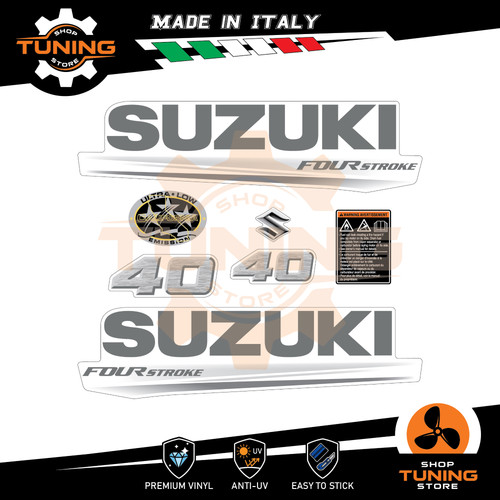 Kit adesivi motore marino - adesivi,
