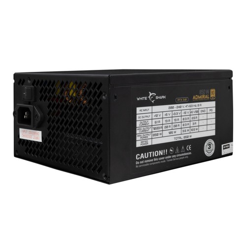 White shark alimentatore - white,