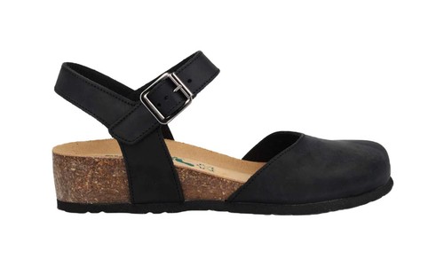 Sabot pelle chiuso - in,