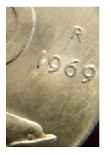 ERRORE Lire 5 1969 1