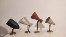 4 LAMPADE A PARETE  ANNI 50.  PERIODO ARREDOLUCE, ARTELUCE, OLUCE, STILNOVO