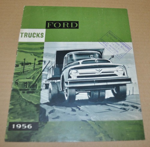 Ford truck model range 1956 - ford,