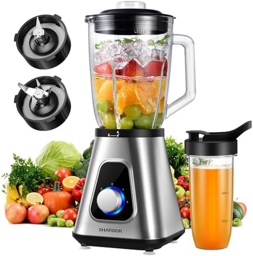 Set frullatore 1200w 3 - frullatore,